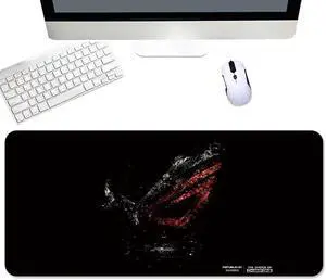 For PC Mouse Pad Keyboard Mat Mousepad Locking Edge Non-Skid Office Notbook Desk