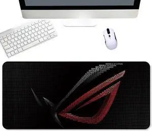 Large Mouse Pad Keyboard Mat Anti-slip Natural Rubber Fashion Office Notebook Pad