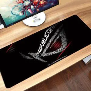 Game Mouse Pad Mat Laptop Gaming Mousepad Anti-slip Natural Rubber Office Notebook Pad