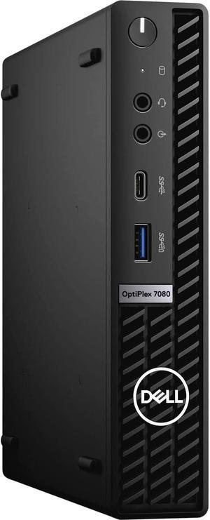 Dell OptiPlex 7080 XE Micro Form Factor Mini PC Business Desktop Computer, Intel 6-Core i5-10500T, 16GB DDR4 RAM, 512GB PCIe SSD, Wi-Fi 6, Bluetooth 5.1, Ethernet, Display Port, RJ45, Windows 11 Pro