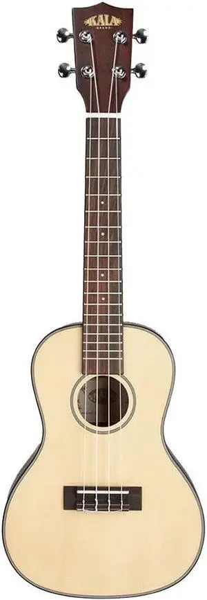 Kala KA-SCG Solid Spruce Top Gloss Concert Ukulele, Natural