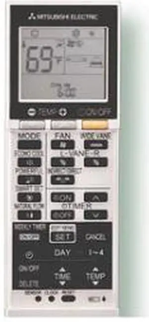 Mitsubishi E12T43426 Genuine Remote Controller for MSZ-FH Series (SG15H)