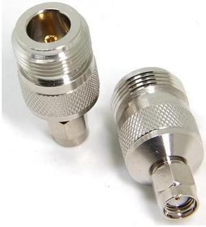 N-Female to RPSMA-Male Coaxial Adapter