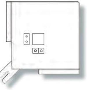 Mitsubishi PAR-WSC009FA-E Wireless Signal Receiver Panel