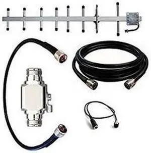 High Boost Directional Antenna Kit for Verizon Ellipsis Jetpack MHS700L Mobile, 20 ft Cable