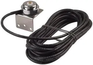 Laird Technologies - 3/4" Black L NMO Bracket, RG58U, No Connector