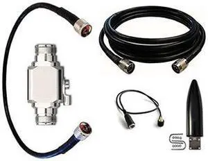 High Gain Omni-Directional Antenna Kit for AT&T Wireless Home Phone (WF720), 20 ft Cable