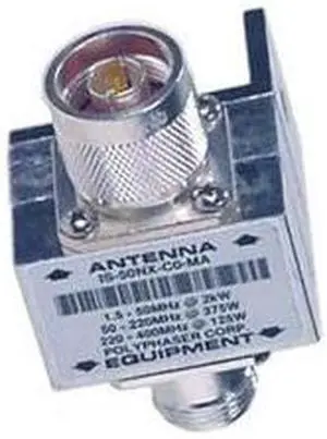Polyphaser IS-50NX-C0-MA Flange Mount Arrestor, N/M-N/F