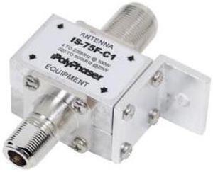 Polyphaser IS-75F-C1 CATV/MATV Flange Mount Protector