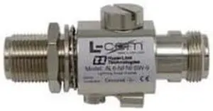 L-Com 0-6 GHz Lightning Arrestor (N-Female/N-Female Bulkhead)
