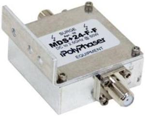 PolyPhaser MDS+24-F-F 300MHz-2.5GHz 24Vdc 75ohm, NF-NF