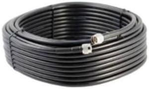 150 ft LMR 600-Series Equivalent N-Male to SMA-Male Low Loss Cable