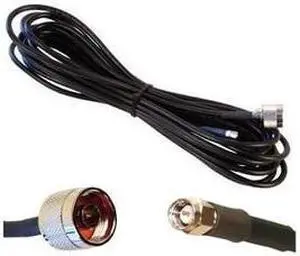 50 ft 240-series Low Loss Cable with N-Male to SMA-Male Connectors