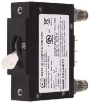 NEWMAR 30 amp circuit breaker with OPEN circuit alarm contacts for the DST-20A