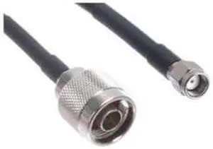 2 ft 195-Series Cable with N-Male to RP-SMA Male Connectors