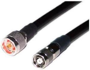 20ft LMR 400-series Equivalent Low Loss Cable with N-Male to TNC-Male Connectors