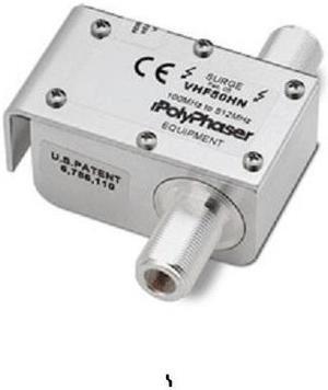 PolyPhaser VHF50HN 100-512MHz VHF Combiner Arrestor 750W N/F to N/F