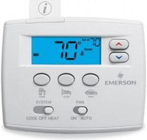Emerson 1F86EZ-0251 Blue Series Non-Programmable Thermostat