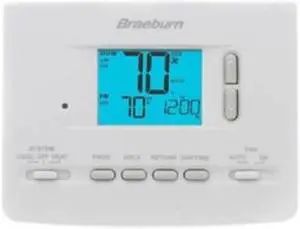 Braeburn 2020NC 1H/1C 5-2 Day Programmable Thermostat