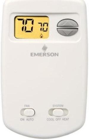 Emerson 70 Series 1 Heat 1 Cool Digital Non-Programmable Thermostat