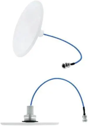 Laird 698-3800 MHz Ultra Low Profile / Low PIM Ceiling Mount Antenna, 4.3-10F