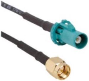 FAKRA-Male Z Code to SMA-Male 39-Inch RG-174 Pigtail