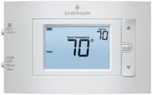 Emerson 1F83H-21NP 80 Series Non-Programmable Digital Thermostat 2H/1C