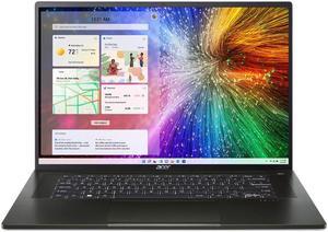 Acer Swift Edge 16 Thin and Light Business Laptop 16 4K OLED CineCrystal 400 nits AMD Octacore Ryzen 7 7735U Processor 16GB DDR5 1TB SSD Fingerprint Backlit FHD Camera Win11 Gray