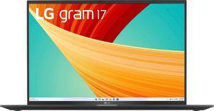 LG Gram 17 Premium Ultrathin Business Laptop 17 WQXGA IPS Touchscreen DCIP3 99 Intel 12Core i71360P 16GB DDR5 512GB SSD Backlit Thunderbolt4 LongLasting Battery Win11 Black