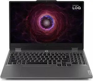 Lenovo LOQ Gaming Laptop 15.6" FHD IPS 144Hz AMD Zen4 Octa-core Ryzen 7 8845HS Processor 16GB DDR5 512GB SSD GeForce RTX 4060 8GB Graphic Backlit Nahimic Rapid Charge Pro Win11 Grey