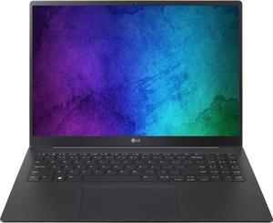LG Gram Pro 16 Ultra-thin and Lightweight Creator Laptop 16" WQXGA+ OLED (DCI-P3 100%) Intel 16-Core Ultra7 155H 32GB DDR5 1TB SSD Backlit Thunderbolt4 Long-Lasting Battery Win11 Black