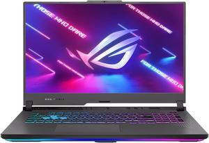 Asus ROG Strix G17 G713 Gaming Laptop 17.3" WQHD IPS 240Hz AMD 12-Core Ryzen 9 7845HX 64GB DDR5 1TB SSD GeForce RTX 4060 8GB USB-C RGB Backlit Fast Charging Intelligent Cooling Win11 Black