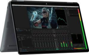 HP OmniBook Ultra Flip Copilot+ AI PC 2-in-1 Laptop 14" 3k OLED Touch Intel 8-core Ultra 9 Series 2 288V 32GB DDR5 4TB SSD Backlit Fingerprint 9MP IR AI Privacy Camera Poly Win11