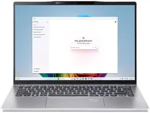 Acer Swift 14 AI Copilot+ AI PC Laptop 14" WUXGA Matte Touchscreen AMD 10-core Ryzen AI 9 365 (Up to 50 NPU TOPS - Up to 73 GPU TOPS) 32GB DDR5 1TB SSD Backlit Fingerprint Wi-Fi 7 Win11