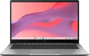 Asus Chromebook CX14 Lightweight Premium Student Laptop 14" FHD Anti-Glare Intel Celeron N4500 4GB RAM 192GB Storage (64GB eMMC + 128GB SD Card) USB-C Long-Lasting Battery Google AI