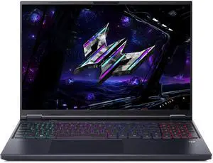 Acer Predator Helios Neo 16S AI Gaming Laptop 16" 2560x1600 OLED 240Hz (100% DCI-P3) Intel 24-core Ultra 9 275HX 64GB DDR5 1TB SSD GeForce RTX 5070 Ti DLSS4 (Up to 992 AI TOPS) Win11 Copilot