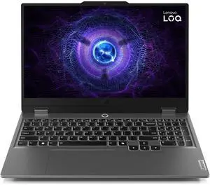 Lenovo LOQ Gaming AI Laptop 15.6" FHD IPS 144Hz (100% sRGB G-SYNC) AMD 8-core Ryzen 7 250 16GB DDR5 512GB SSD GeForce RTX 5060 DLSS4 (572 AI TOPS) Backlit Nahimic 5MP Privacy Camera Win11