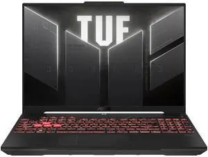 Asus TUF A16 Gaming Laptop 16" WUXGA IPS 144Hz AMD 6-core Ryzen 7 7445HS 16GB DDR5 512GB SSD NVIDIA GeForce RTX 4050 (Up to 194 AI TOPS) RGB Backlit USB4 Two-way AI Noise Cancelation Win11