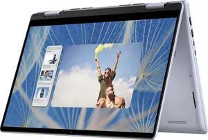 Dell Inspiron 14 7445 2-in-1 Laptop 14" WUXGA ComfortView Touchscreen AMD 6-core Ryzen 5 8640HS 64GB DDR5 1TB SSD Backlit Fingerprint Wi-Fi6E FHD Camera Win11 Copilot AI