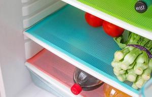 Refrigerator Mats – Set of 4 Assorted Colors