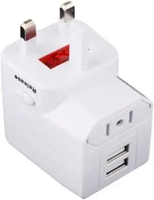 Universal Travel Adapter with 2 USB