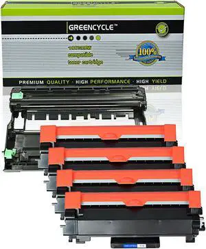 4* TN760 Toner +1* DR730 Drum Set For Brother HL-L2350DW DCP-L2550DW MFC-L2750DW