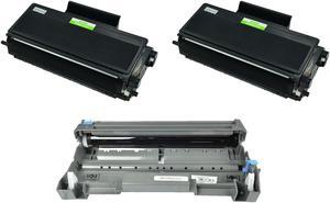 3PK TN650 Toner DR620 Drum For Brother TN-650 DR-620 HL-5340D HL-5350DN Printer