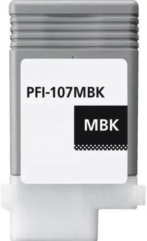 PFI-107 MBK Ink cartridge for Canon iPF670 iPF680 iPF770 iPF780 Matte Black