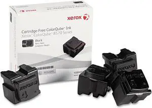 Xerox 108R00930 Solid Ink Stick 8600 Page-Yield Black 4/Box