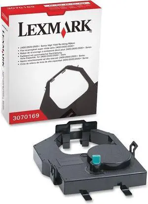 Lexmark Re-Inking Printer Ribbon Hi-Yield Black 3070169 Lexmark Re-Inking Printer Ribbon Hi-Yield Black 3070169