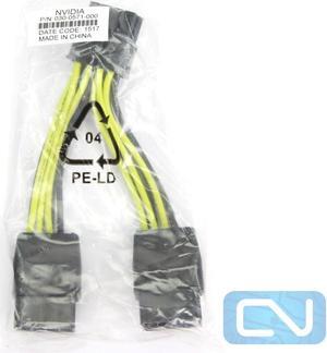 NEW NVIDIA Dual 8 to 8 Graphics Power Cable 030-0571-000 Tesla K80 M60 M40 P100