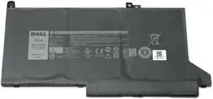 New Genuine OEM Dell 42Wh Battery Latitude 12 7280 7290 E7280 E7290 13 7380 7390 E7380 E7390 14 7480 7490 E7480 E7490 Series P28S P28S001 451-BBZL C27RW PGFX4 ONFOH DJ1JO K8X0T 11.4V DJ1J0