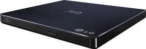 LG - 8X EXTERNAL USB 2.0 BLU-RAY DISC DOUBLE-LAYER DVD±RW/CD-RW DISC REWRITER - BLACK LG - 8X EXTERNAL USB 2.0 BLU-RAY DISC DOUBLE-LAYER DVD±RW/CD-RW DISC REWRITER - BLACK