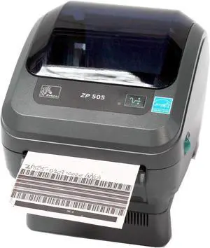 Ze bra ZP505 Thermal Label Printer Ethernet Network Version (ZP505-0203-0020) Black